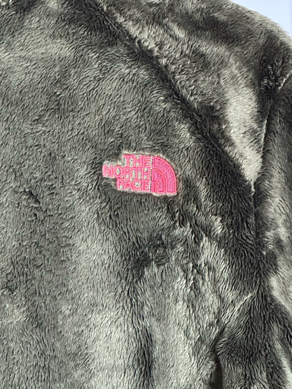 The North Face Osito Jacket full-zip fleece fuzzy" or silken high-pile texture L - Picture 10 of 11